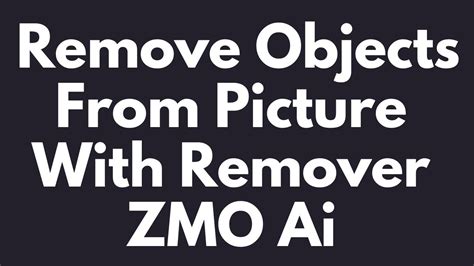 remover zmo ai freemium|ZMO.AI